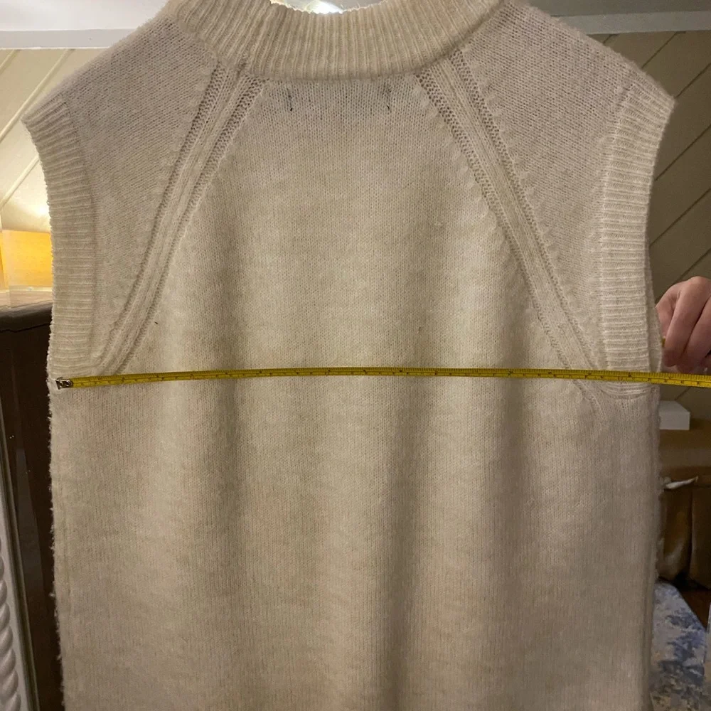 Vero Moda Tan Sleeveless Sweater Mini Dress - Picture 5 of 6